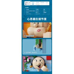 PANTASY 86404 non  BỨC TRANH BA CHIỀU CỦA POPEYE OLIVIA bộ đồ chơi xếp lắp ráp ghép mô hình Movie & Game Phim Và Trò Chơi