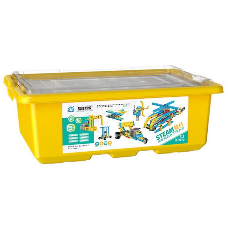 QUNLONG QJ2070 2070 non  CUỘC THI CẤP ĐỘ ROBOT THÍCH ỨNG VỚI THIẾT BỊ DẠY HỌC STEAM bộ đồ chơi xếp lắp ráp ghép mô hình  Kỹ Thuật Công Nghệ Cao Mô Hình Phương Tiện 319 khối