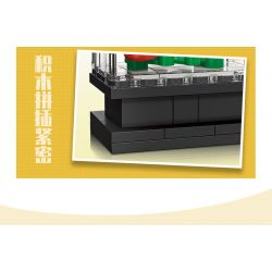 JIESTAR 59220 non  THẾ GIỚI VI MÔ HỘP XEM THÚ CƯNG BÒ SÁT bộ đồ chơi xếp lắp ráp ghép mô hình REPTILE 63 khối