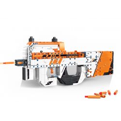 DK 2002 non  SÚNG TIỂU LIÊN P90 CỦA BỈ bộ đồ chơi xếp lắp ráp ghép mô hình  Kỹ Thuật Công Nghệ Cao Mô Hình Phương Tiện 1426 khối