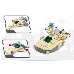 ZEPHYR KNIGHT 007 MỤC TIÊU XE KHÔNG GIAN bộ đồ chơi xếp lắp ráp ghép mô hình City TARGET SPACE VEHICLE Thành Phố 26 khối