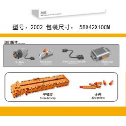 DK 2002 non  SÚNG TIỂU LIÊN P90 CỦA BỈ bộ đồ chơi xếp lắp ráp ghép mô hình  Kỹ Thuật Công Nghệ Cao Mô Hình Phương Tiện 1426 khối