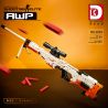 DK 2003 non  SÚNG BẮN TỈA AWP bộ đồ chơi xếp lắp ráp ghép mô hình  Kỹ Thuật Công Nghệ Cao Mô Hình Phương Tiện 1716 khối