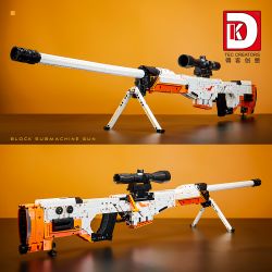 DK 2003 non  SÚNG BẮN TỈA AWP bộ đồ chơi xếp lắp ráp ghép mô hình  Kỹ Thuật Công Nghệ Cao Mô Hình Phương Tiện 1716 khối