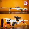 DK 2003 non  SÚNG BẮN TỈA AWP bộ đồ chơi xếp lắp ráp ghép mô hình  Kỹ Thuật Công Nghệ Cao Mô Hình Phương Tiện 1716 khối