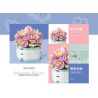 DK 3017 non  CỬA HÀNG HOA CÂY CẢNH THIÊN THẦN TÌNH YÊU bộ đồ chơi xếp lắp ráp ghép mô hình Flowers 96 khối