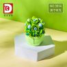 DK 3014 non  CỬA HÀNG HOA CÂY CẢNH GIỜ THANH NINH bộ đồ chơi xếp lắp ráp ghép mô hình Flowers 95 khối