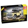 HAPPY BUILD PANGU YC-23029 23029 YC23029 non  HỘI THẢO YUJI LAND ROVER DEFENDER tỷ lệ 1:8 bộ đồ chơi xếp lắp ráp ghép mô hình ROCK GLGAN OFF-ROAD VEHICLE 3380 khối