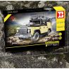 HAPPY BUILD PANGU YC-23029 23029 YC23029 non  HỘI THẢO YUJI LAND ROVER DEFENDER tỷ lệ 1:8 bộ đồ chơi xếp lắp ráp ghép mô hình ROCK GLGAN OFF-ROAD VEHICLE 3380 khối