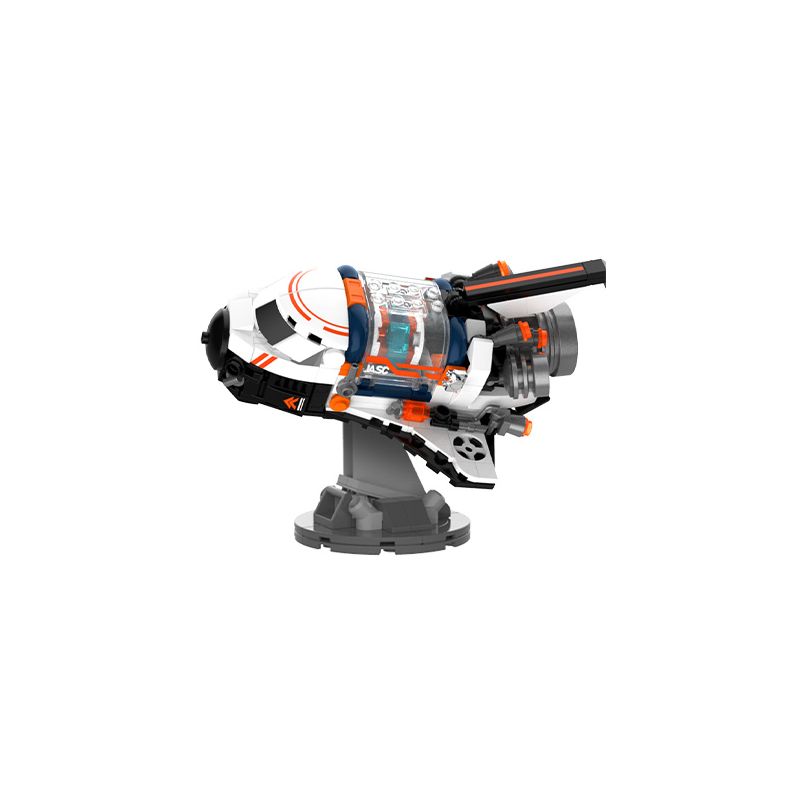JAKI JK8507 8507 non  SPACE FUN MÁY BAY THÁM HIỂM KHÔNG GIAN bộ đồ chơi xếp lắp ráp ghép mô hình SPACE EXPLORATION SHUTTLE