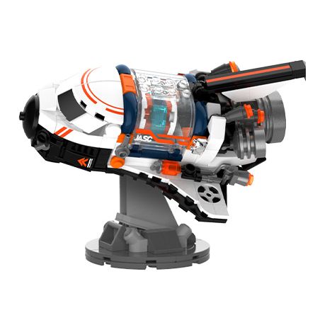 JAKI JK8507 8507 non  SPACE FUN MÁY BAY THÁM HIỂM KHÔNG GIAN bộ đồ chơi xếp lắp ráp ghép mô hình SPACE EXPLORATION SHUTTLE