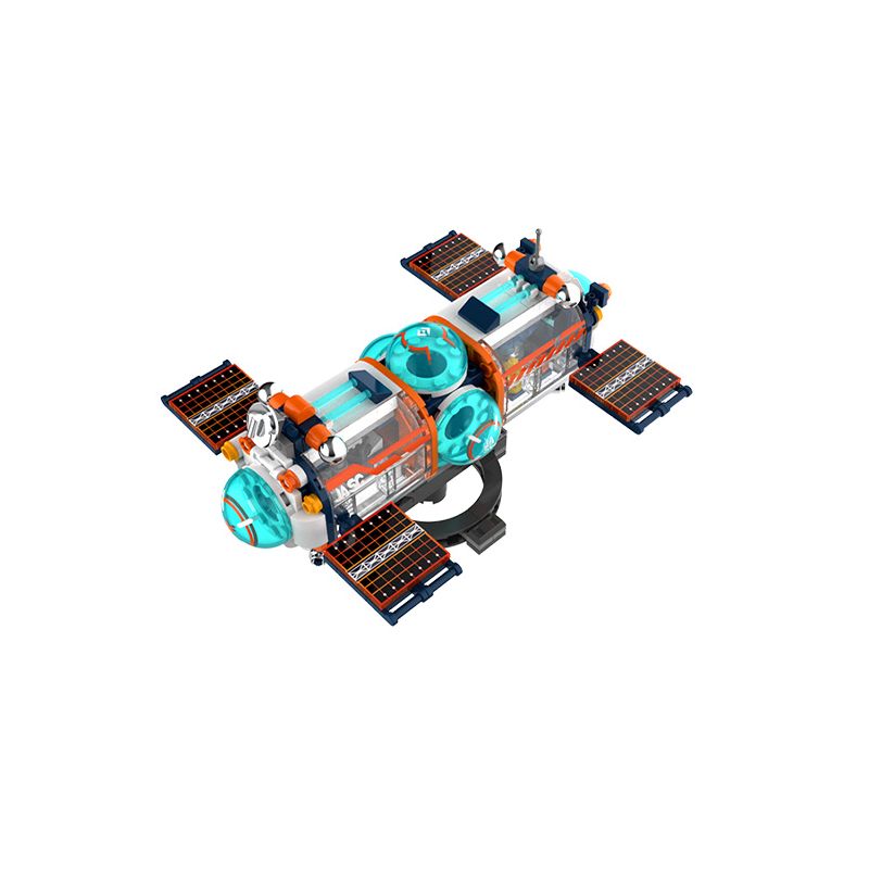 JAKI JK8506 8506 non  KHÔNG GIAN VUI NHỘN TRẠM VŨ TRỤ GALAXY bộ đồ chơi xếp lắp ráp ghép mô hình SPACE STATION