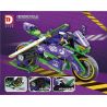 DK 5008 non  XE MÁY EVO-01 bộ đồ chơi xếp lắp ráp ghép mô hình EVO-01 MOTORCYCLE 998 khối