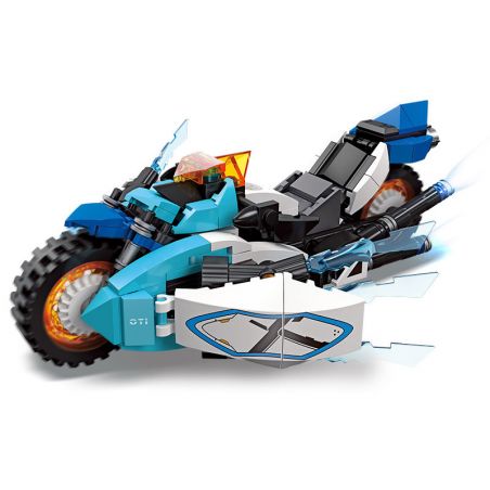 JIESTAR 58052 non  NHỰA ĐƯỜNG CYBERANGEL bộ đồ chơi xếp lắp ráp ghép mô hình 341 khối