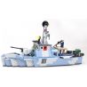 GUDI 8023 non  TÀU TUẦN TRA BIỂN bộ đồ chơi xếp lắp ráp ghép mô hình Military Army OFFSHORE PICKET SHIP Quân Sự Bộ Đội 520 khối