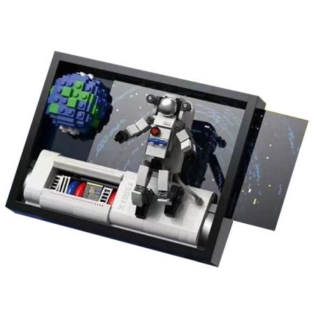 TAKUGI T5004 5004 non  KHÁM PHÁ KHÔNG GIAN TRANH bộ đồ chơi xếp lắp ráp ghép mô hình Space SPACE EXPLANATION Thám Hiểm Không Gian