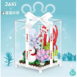 JAKI XWZB-23022 23022 XWZB23022 non  MIXUE ICE CITY SNOW KING BIRD THỰC SỰ ĐƯỢC KHEN NGỢI bộ đồ chơi xếp lắp ráp ghép mô hình