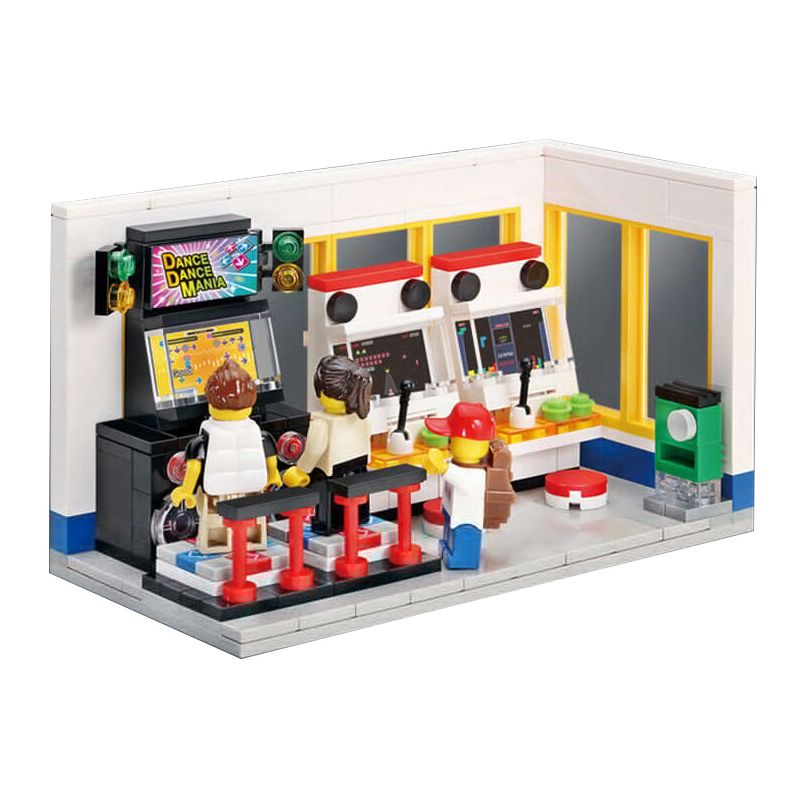 OXFORD BM35210 35210 non  PHÒNG CHƠI GAME bộ đồ chơi xếp lắp ráp ghép mô hình City GAME ROOM Thành Phố