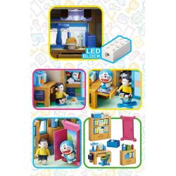 OXFORD DR3702 3702 non  PHÒNG CỦA DOREMON VÀ NOBI NOBITA bộ đồ chơi xếp lắp ráp ghép mô hình Movie & Game DORAEMON NOBITA'S ROOM Phim Và Trò Chơi 781 khối