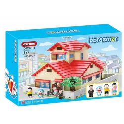 OXFORD DR3701 3701 non  NGÔI NHÀ CỦA DOREMON bộ đồ chơi xếp lắp ráp ghép mô hình Movie & Game DORAEMON HOUSE Phim Và Trò Chơi 2442 khối