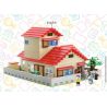 OXFORD DR3701 3701 non  NGÔI NHÀ CỦA DOREMON bộ đồ chơi xếp lắp ráp ghép mô hình Movie & Game DORAEMON HOUSE Phim Và Trò Chơi 2442 khối