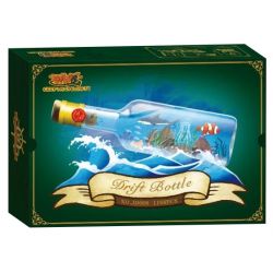 SMALL ANGLE JD008 non  CÁ TRONG CHAI CÓ SÓNG bộ đồ chơi xếp lắp ráp ghép mô hình DRIFT BOTTLE 1168 khối