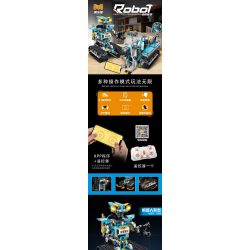 YONG LEXING 11037 non  LẬP TRÌNH ROBOT bộ đồ chơi xếp lắp ráp ghép mô hình  Kỹ Thuật Công Nghệ Cao Mô Hình Phương Tiện 775 khối