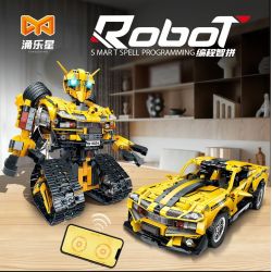 YONG LEXING 11034 non  LẬP TRÌNH ROBOT bộ đồ chơi xếp lắp ráp ghép mô hình  Kỹ Thuật Công Nghệ Cao Mô Hình Phương Tiện 895 khối