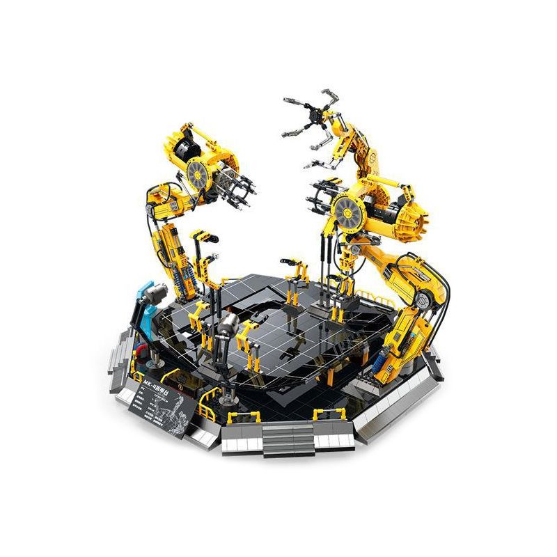 991-1 non  BỆ THÁO DỠ GIÁP MK-4 bộ đồ chơi xếp lắp ráp ghép mô hình Marvel Super Heroes HULKBUSERS Siêu Anh Hùng Marvel 3328 khối