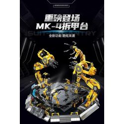 991-1 non  BỆ THÁO DỠ GIÁP MK-4 bộ đồ chơi xếp lắp ráp ghép mô hình Marvel Super Heroes HULKBUSERS Siêu Anh Hùng Marvel 3328 khối