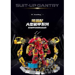 991-1 non  BỆ THÁO DỠ GIÁP MK-4 bộ đồ chơi xếp lắp ráp ghép mô hình Marvel Super Heroes HULKBUSERS Siêu Anh Hùng Marvel 3328 khối
