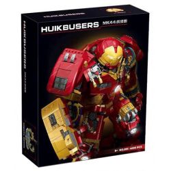 991 non  MK44 PHIÊN BẢN HƯ HỎNG CHIẾN ĐẤU bộ đồ chơi xếp lắp ráp ghép mô hình Marvel Super Heroes HULKBUSERS Siêu Anh Hùng Marvel 4620 khối