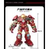 991 non  MK44 PHIÊN BẢN HƯ HỎNG CHIẾN ĐẤU bộ đồ chơi xếp lắp ráp ghép mô hình Marvel Super Heroes HULKBUSERS Siêu Anh Hùng Marvel 4620 khối