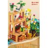 Kazi KY10011 10011 non  CĂN PHÒNG HOA ẤM ÁP bộ đồ chơi xếp lắp ráp ghép mô hình Girl FLOWER SHOP Con Gái 2079 khối