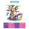 FORANGE FC3501 3501 non  NGÔI NHÀ MƠ ƯỚC TRÊN CÂY bộ đồ chơi xếp lắp ráp ghép mô hình Girl DREAM HOUSE Con Gái 432 khối