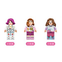 FORANGE FC3503 3503 non  NGÔI NHÀ MƠ ƯỚC KẸO MÚT bộ đồ chơi xếp lắp ráp ghép mô hình Girl DREAM HOUSE Con Gái 520 khối