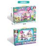 FORANGE FC3503 3503 non  NGÔI NHÀ MƠ ƯỚC KẸO MÚT bộ đồ chơi xếp lắp ráp ghép mô hình Girl DREAM HOUSE Con Gái 520 khối