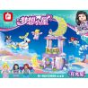 FORANGE FC3505 3505 non  NGÔI NHÀ MƠ ƯỚC MẶT TRĂNG bộ đồ chơi xếp lắp ráp ghép mô hình Girl DREAM HOUSE Con Gái 270 khối