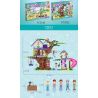 FORANGE FC3512 3512 non  NGÔI NHÀ MƠ ƯỚC TRÊN CÂY bộ đồ chơi xếp lắp ráp ghép mô hình Girl DREAM HOUSE Con Gái 764 khối