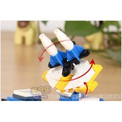 GUDI 8109A Xếp hình kiểu  CREATOR 3 IN 1 Helicopter Transform Armored Vehicles, Rocket Ship Trực Thăng Biến Hình Xe Bọc Thép, Tàu Tên Lửa 145 khối