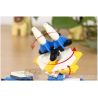 GUDI 8109A Xếp hình kiểu  CREATOR 3 IN 1 Helicopter Transform Armored Vehicles, Rocket Ship Trực Thăng Biến Hình Xe Bọc Thép, Tàu Tên Lửa 145 khối