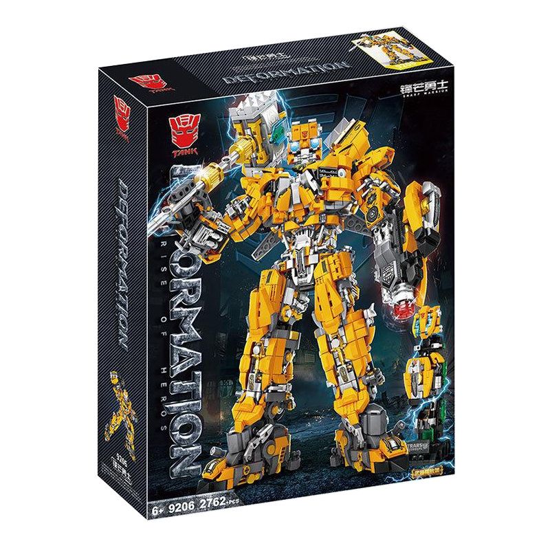 TANK 9206 non  CHIẾN BINH bộ đồ chơi xếp lắp ráp ghép mô hình Movie & Game SHARP WARRIOR Phim Và Trò Chơi 2762 khối