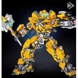 TANK 9206 non  CHIẾN BINH bộ đồ chơi xếp lắp ráp ghép mô hình Movie & Game SHARP WARRIOR Phim Và Trò Chơi 2762 khối