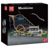 MouldKing 11014 11012 Mould King 11014 11012 non  FANTASYLAND TÀU LƯỢN SIÊU TỐC bộ đồ chơi xếp lắp ráp ghép mô hình Fairground ROLLE COASTER 3238 khối