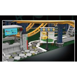 MouldKing 11014 11012 Mould King 11014 11012 non  FANTASYLAND TÀU LƯỢN SIÊU TỐC bộ đồ chơi xếp lắp ráp ghép mô hình Fairground ROLLE COASTER 3238 khối