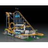 MouldKing 11014 11012 Mould King 11014 11012 non  FANTASYLAND TÀU LƯỢN SIÊU TỐC bộ đồ chơi xếp lắp ráp ghép mô hình Fairground ROLLE COASTER 3238 khối