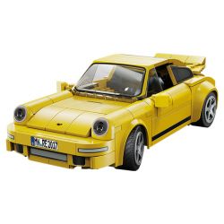 CADA DOUBLEE C51079 51079 non  RUF CTR 2017 XE THỂ THAO CHIM VÀNG tỷ lệ 1:20 bộ đồ chơi xếp lắp ráp ghép mô hình Speed Champions Racing Cars RUF CTR 2017 YELLOWBIRD Đua Xe Công Thức 222 khối