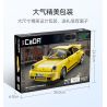 CADA DOUBLEE C51079 51079 non  RUF CTR 2017 XE THỂ THAO CHIM VÀNG tỷ lệ 1:20 bộ đồ chơi xếp lắp ráp ghép mô hình Speed Champions Racing Cars RUF CTR 2017 YELLOWBIRD Đua Xe Công Thức 222 khối