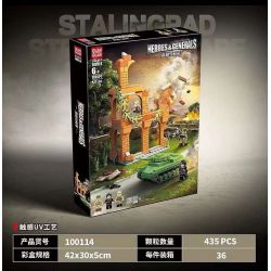 QuanGuan 100114 Quan Guan 100114 non  ANH HÙNG VÀ TƯỚNG QUÂN bộ đồ chơi xếp lắp ráp ghép mô hình Military Army HEROS & GENERALS Quân Sự Bộ Đội 435 khối