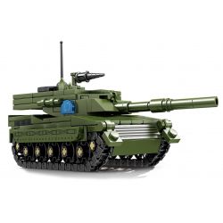 Kazi KY84152 84152 non  TRANG BỊ HIỆN ĐẠI XE TĂNG CHIẾN ĐẤU CHỦ LỰC RAM C1 bộ đồ chơi xếp lắp ráp ghép mô hình Military Army MODEN EQUIPMENT Quân Sự Bộ Đội 291 khối